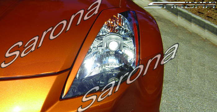 Custom Nissan 350Z Eyelids  Coupe (2003 - 2009) - $69.00 (Manufacturer Sarona, Part #NS-007-EL)